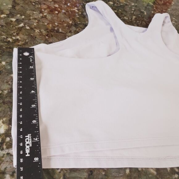 Athleta Women's Conscious Crop Bra Plus Size 3X DD+ Light Lavender - Picture 13 of 16